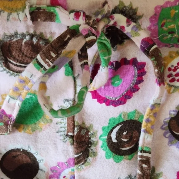Rare Nick & Nora Valentines Day Chocolate Sweet Treats Pajama Pants Sz XL - Picture 7 of 7